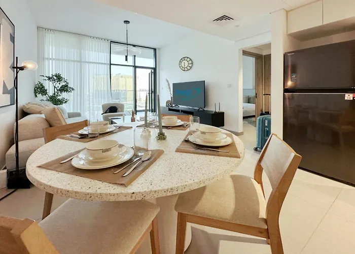 Modern 1Br Apartment At Prive Residence - Dubai Hills